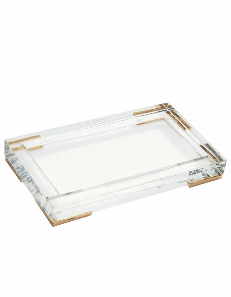 Acrylic Tray 10 oz Bath & Body Accesory