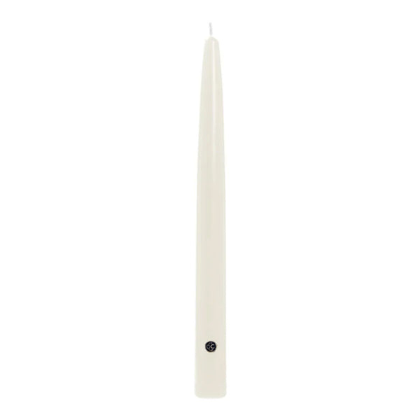 ''12 Handipt Colonial Candle Taper, Unscented, White