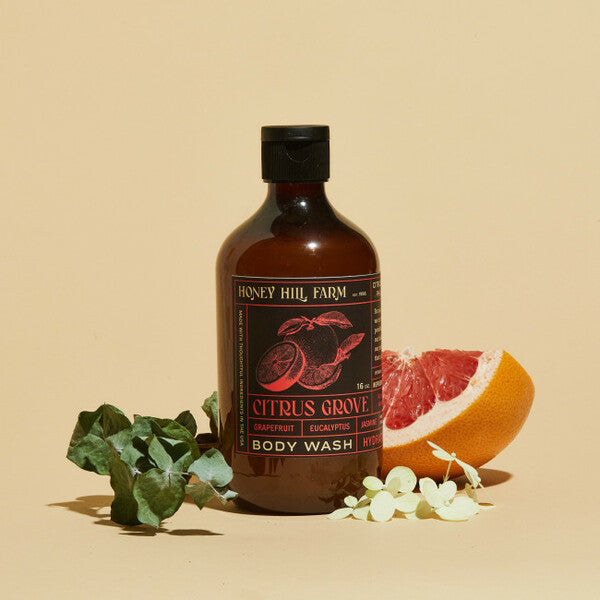 Gel de baño Citrus Grove 16 oz - Honey Hill Farm