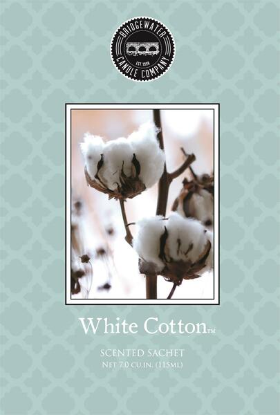 Scented Sachets White Cotton