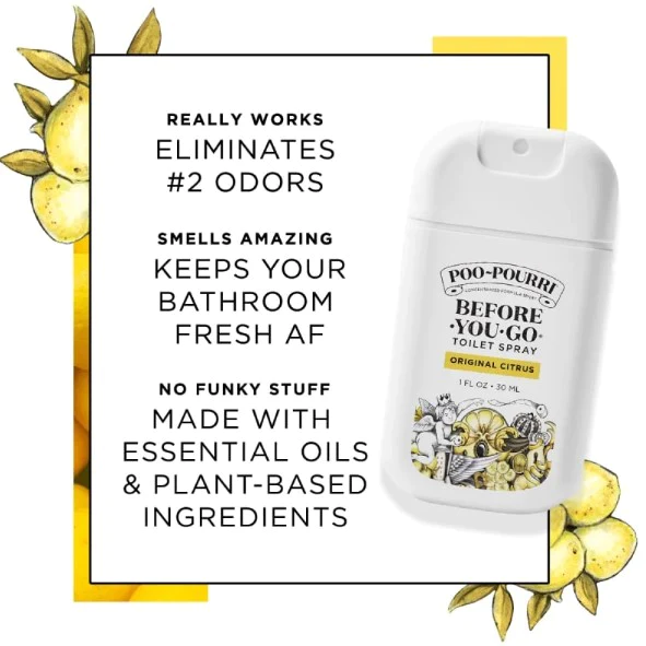 Poo Pourri - Original Citrus Pocket Sprayer 1oz