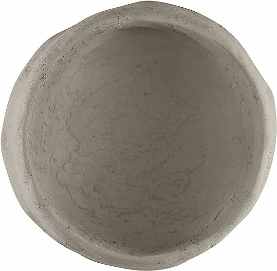 Tazón de papel maché - gris