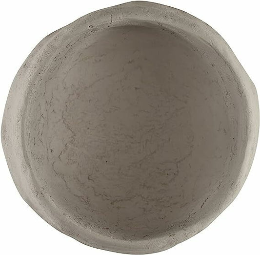 Tazón de papel maché - gris