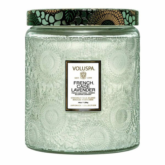 French Cade Lavender Luxe Jar Candle 44 Oz