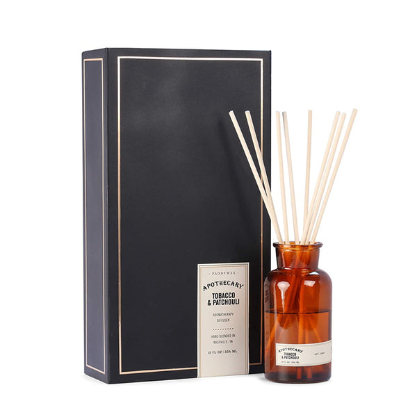 Apothecary Boxed Diffuser Tobacco Patchuli 12oz