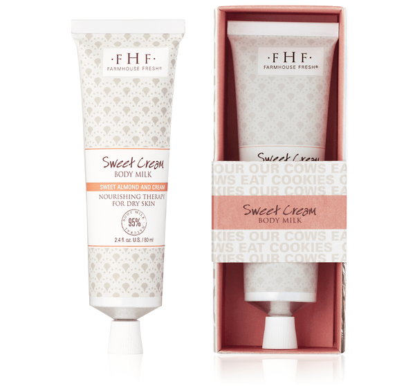 Sweet Cream Body Milk Travel Lotion