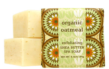 JABÓN EXFOLIANTE DE AVENA ORGÁNICA