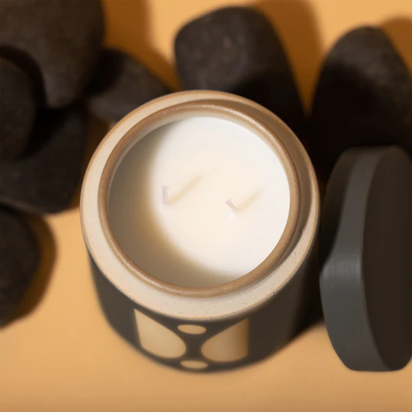 FORM 12 OZ BLACK GLAZED CERAMIC