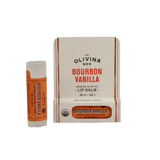 Bourbon Vanilla Olive Oil Lip Balm 0.15oz