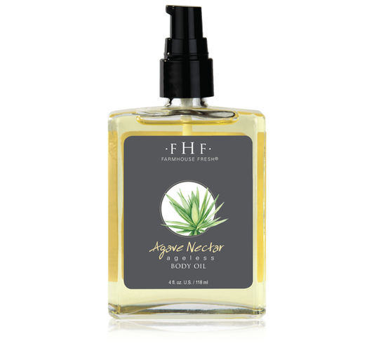 Agave Nectar Body Oil 4 oz + Clementine Body Oil 1.7 Oz