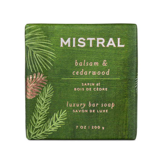 Jabón en barra -  Balsam & Cedarwood - Mistral