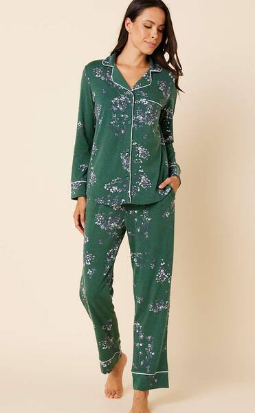 Pijama set -  Green Willow Pima Knit