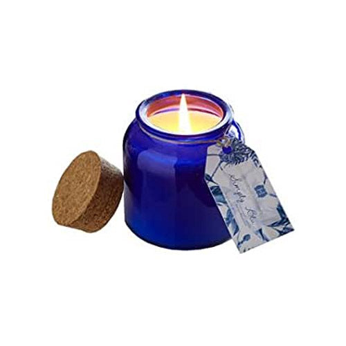 Simply Blu Candle in Blue Jar