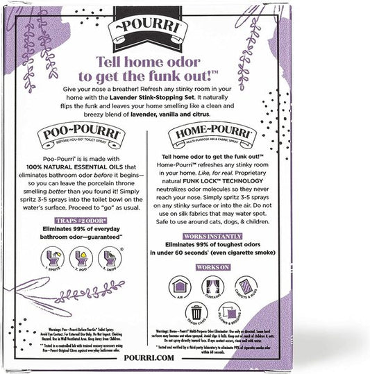 Poo Pourri | Lavanda | Hogar y baño 2 SCENTS/DUO