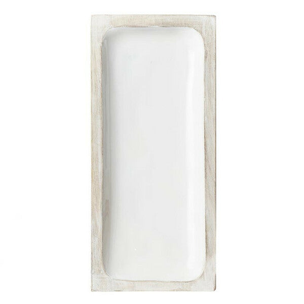 Bandeja de madera esmaltada - pequeña