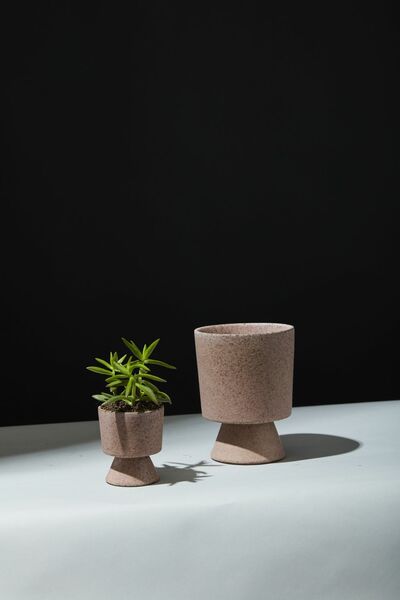 Tarro con Pie  2.75"X3"