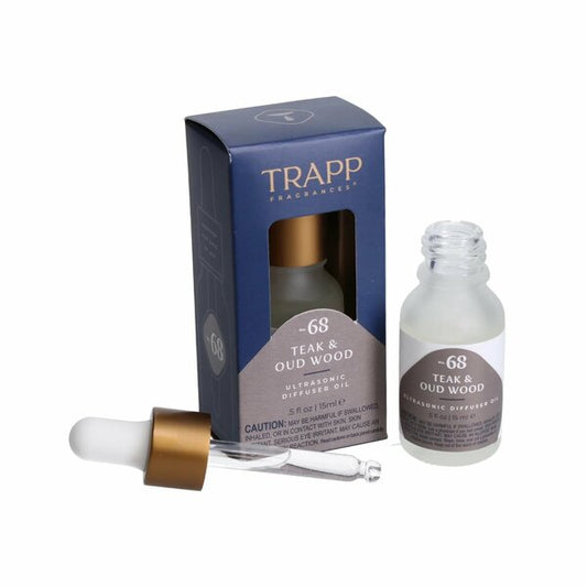 No. 68 Teak & Oud Wood 0.5 oz. Ultrasonic Diffuser Oil