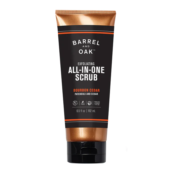 Bourbon Cedar Exfoliating All-In-One Scrub