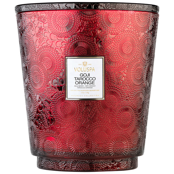 Goji & Tarocco Orange Heart Candle 123oz