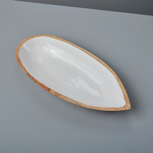 Plato ovalado Madras - be home