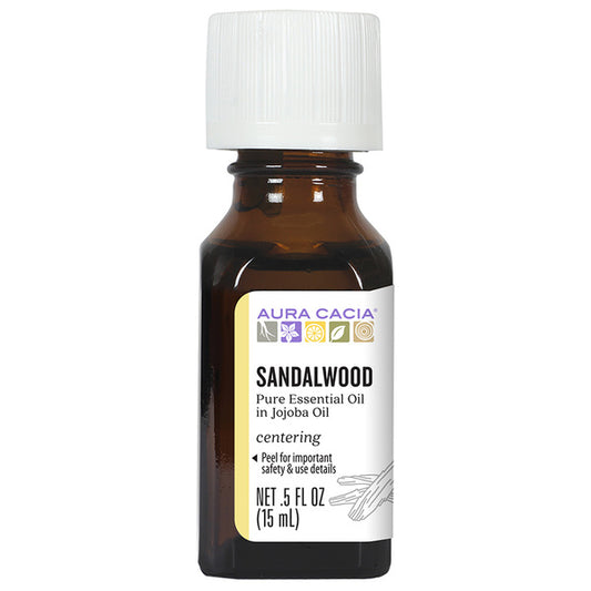 Sandalwood (In Jojoba Oil) 0.5 Oz