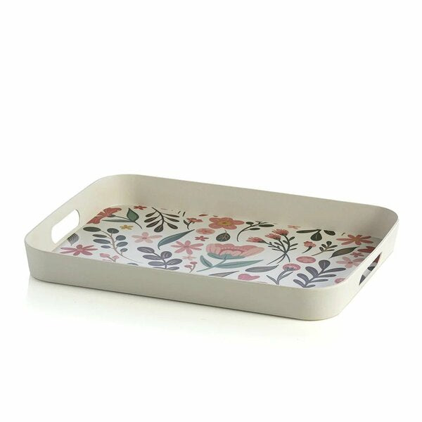 Ainsley Rectangular Melamine Tray, Multi