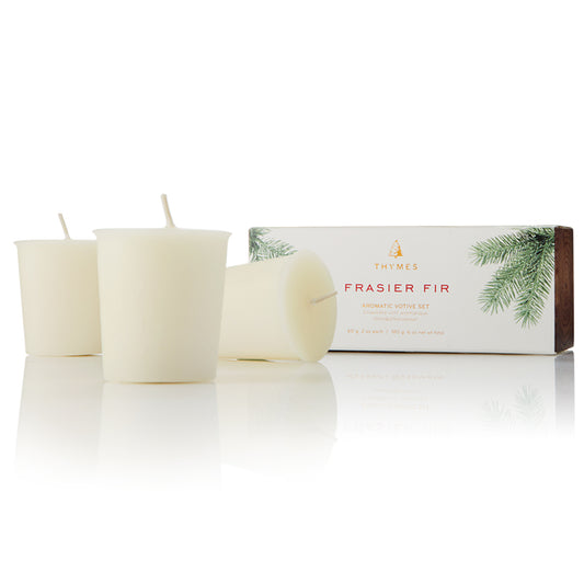 Frasier Fir Heritage Votive Candle Set
