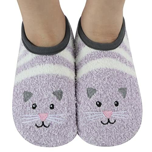 Calcetines Snoozies | Gato