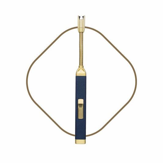 Navy & Gold Rechargeable USB Candle Lighter