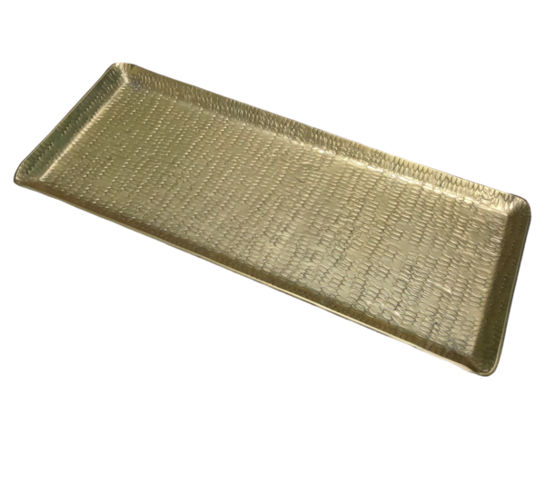 Bandeja GOLD HAMERED TRAY