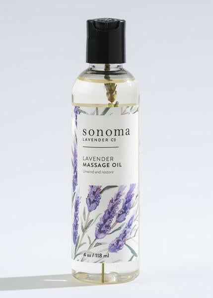 Lavender Massage Oil 4oz
