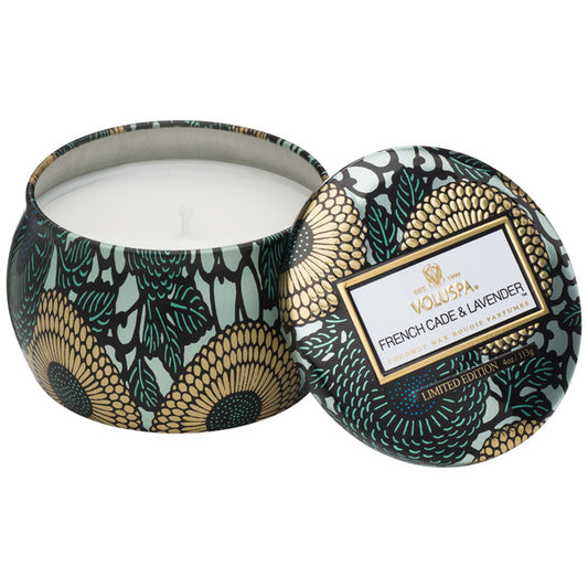 French Cade Lavender Petite Tin Candle