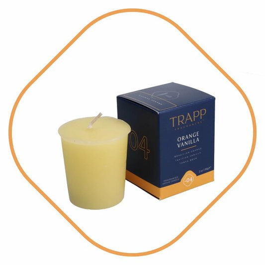 No. 04 Orange Vanilla 2 oz. Votive Candle