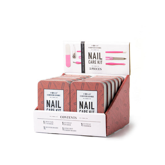 5 PC NAIL KIT W/TIN