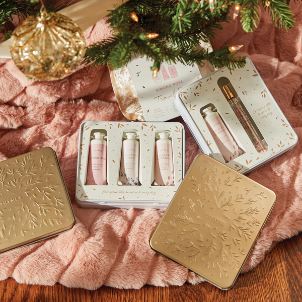 Kimono Rose Travel Set Beauty Bag gift set