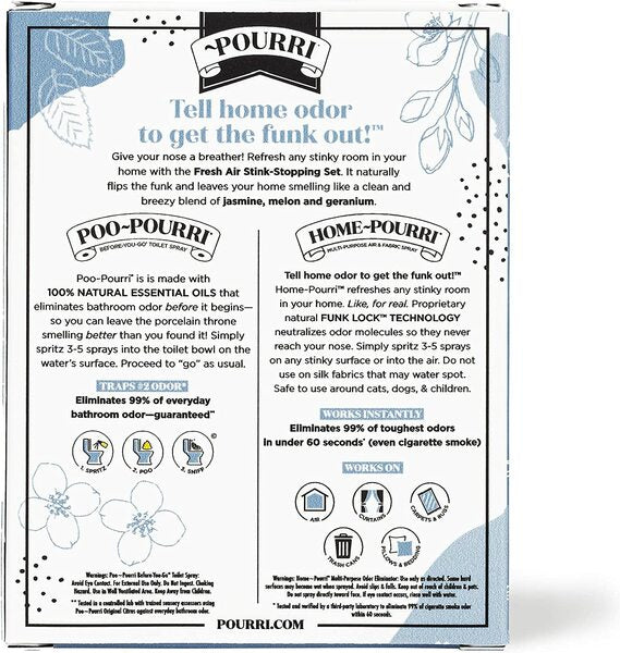 Poo Pourri | Fresh Air | Hogar y baño 2 SCENTS/DUO