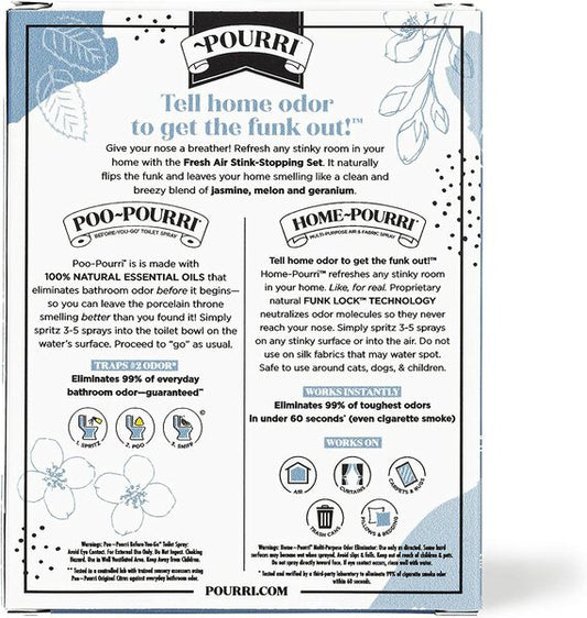 Poo Pourri | Fresh Air | Hogar y baño 2 SCENTS/DUO