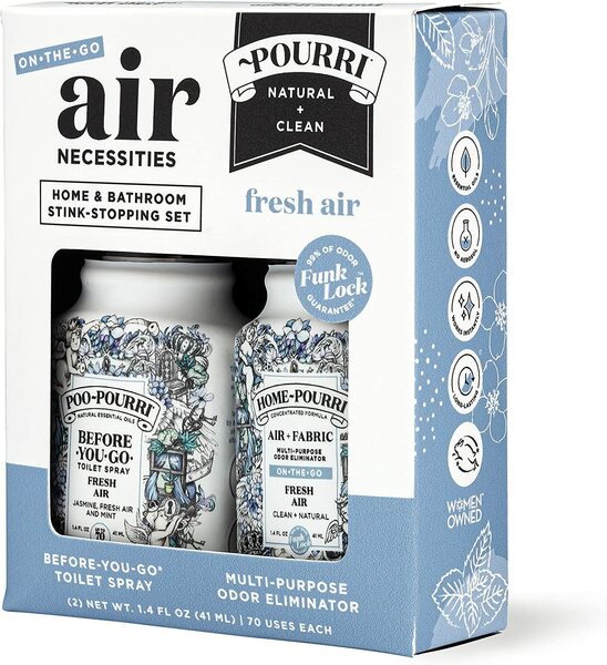 Poo Pourri | Fresh Air | Hogar y baño 2 SCENTS/DUO