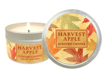 Vela de manzana / otoño - Greenwich 4oz