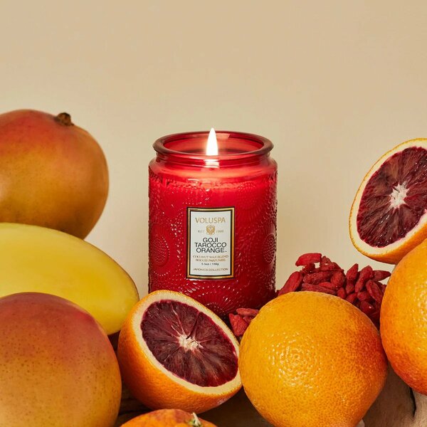 Goji Tarocco Orange Small Jar Candle 5.5 Oz