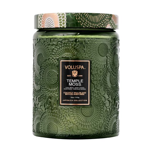 Temple Moss - Voluspa Vela 18oz.