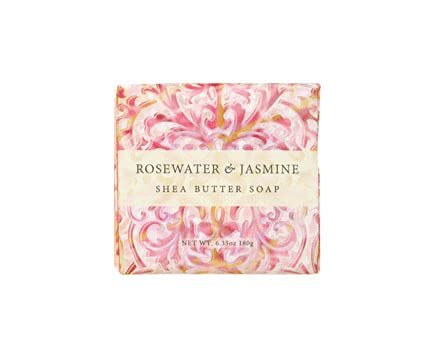 Rosewater Jasmine Wrap Soap 6 oz