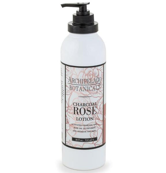Charcoal Rose Lotion 18 oz