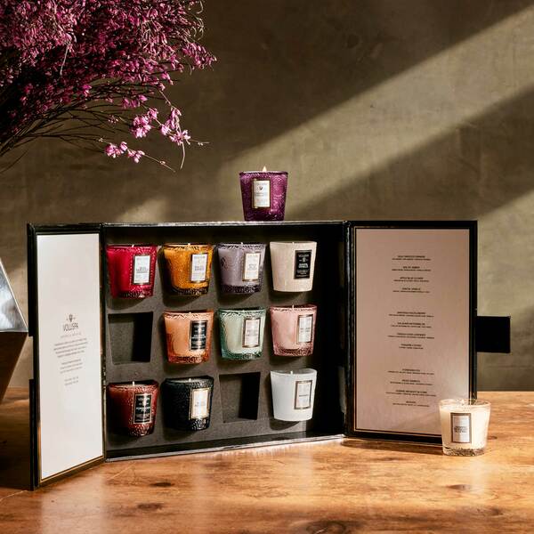 Japonica Archive - Set de 12 Velas Voluspa gift set