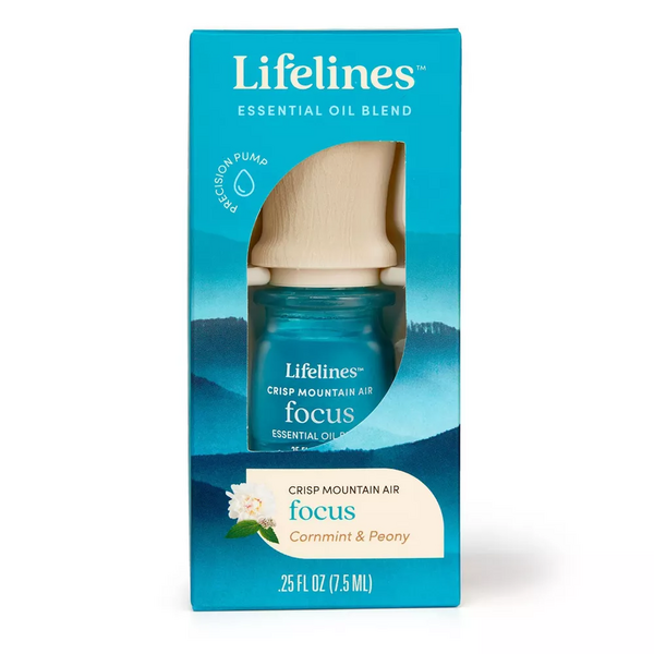 Mezcla de aceites esenciales - Crisp Mountain Air: Focus - Lifelines
