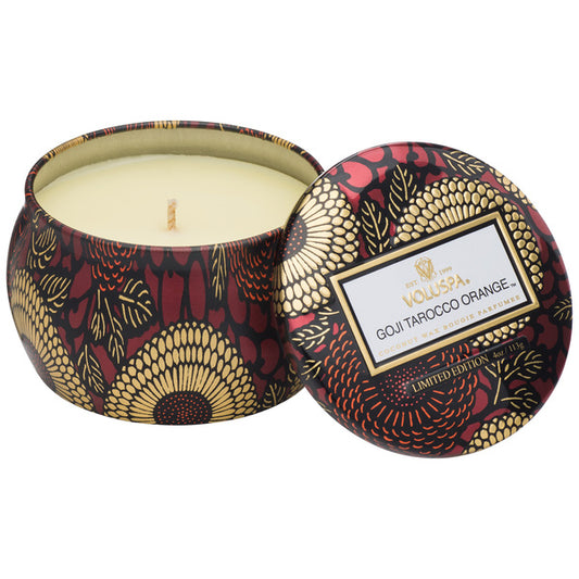 Goji & Tarocco Orange Petite Tin Candle