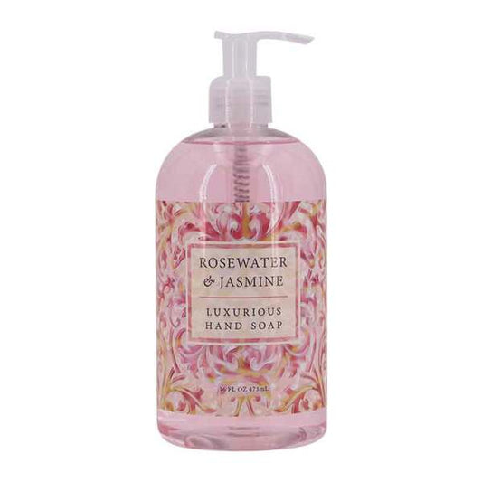 Rosewater Jasmine Liquid Soap 16 oz