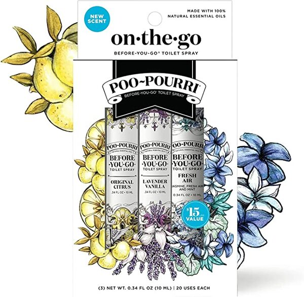 Poo Pourri | On The Go | 3 primavera scents / 10ML