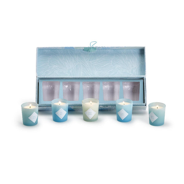 Watercolors S/5 Scented Candles