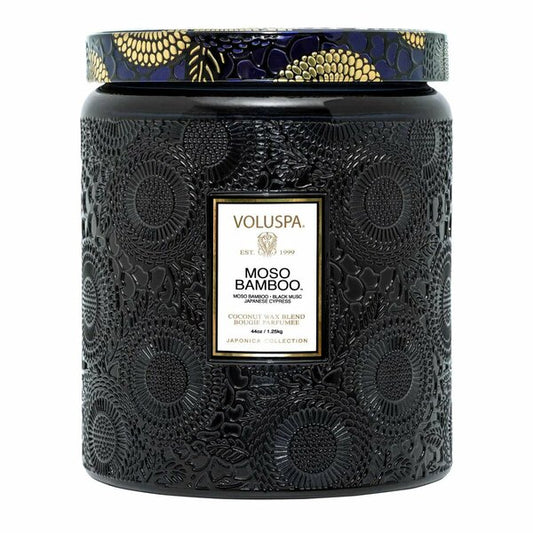 MosoBamboo Luxe Jar Candle  44 OZ LUXE JAR